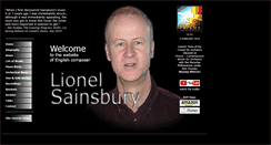 Desktop Screenshot of lionelsainsbury.com